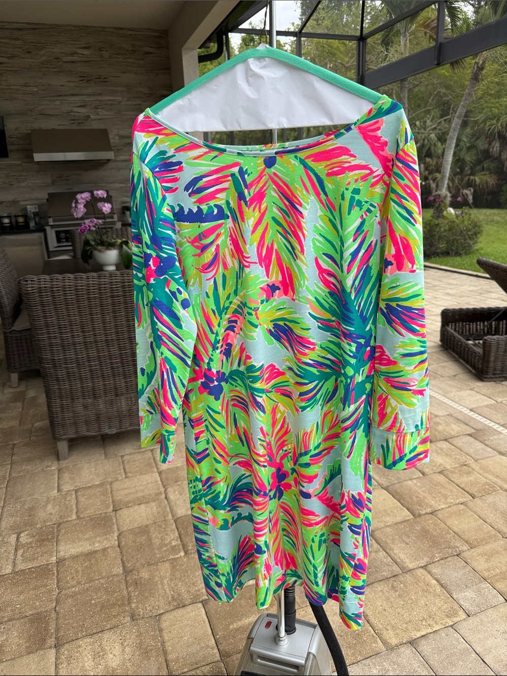 Lilly Pulitzer Bright Tropical Print Dress